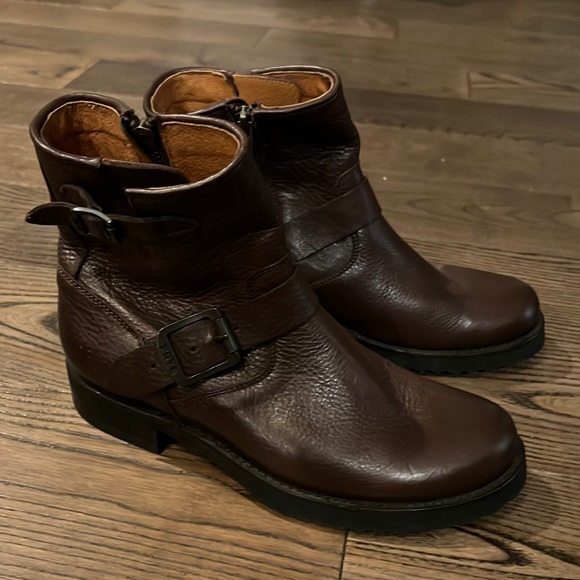Frye Veronica Moto Booties - Picture 1 of 3